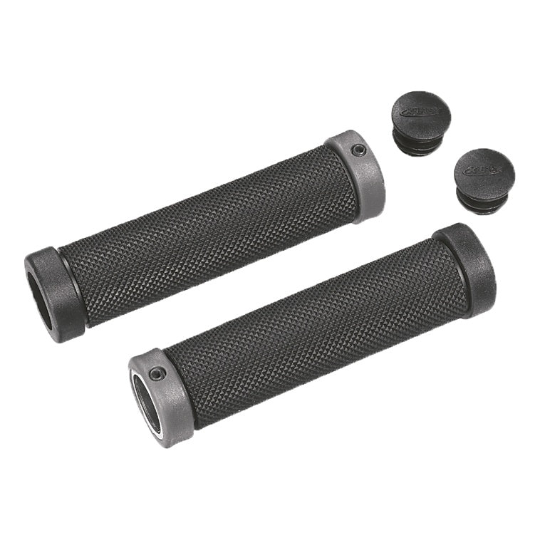 Ergotec Griffe Tokio PP-Faser Kraton Gel/AL Griff-Ø: 22 Länge:130/130 black