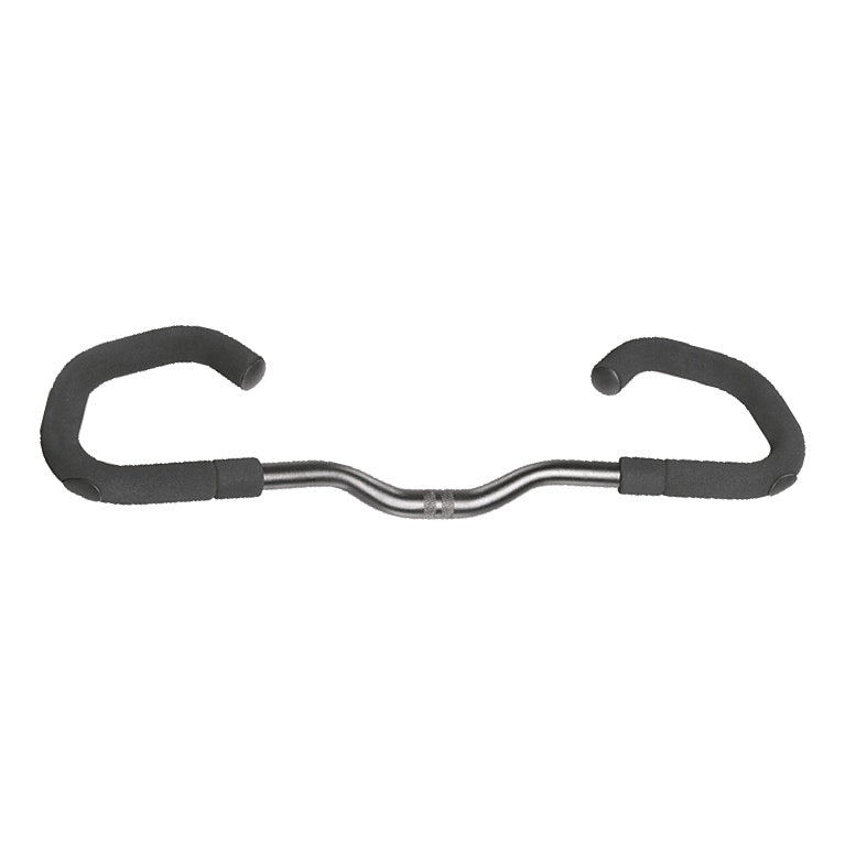 Ergotec Lenker 25.4 AHS Basic Comfort Width:600 Rise:25 GL:170 Back/Up-Sweep:12°/0°AL sb black SafetyLeve 