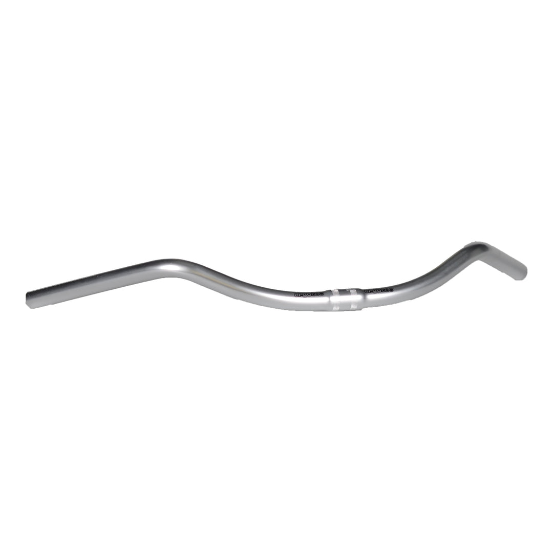 Ergotec Lenker 25.4 Moon Cruiser Width:610 Rise:55 GL:180 53°/0° AL5000 silver SafetyLevel2 
