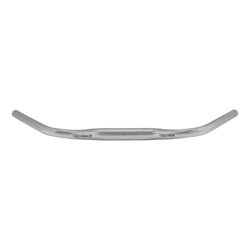 Ergotec Lenker 31.8 AEROWING2 Width:640 Rise:20 GL:195 Back/Up-Sweep:48°/+22° AL6061 silver polish SL4 
