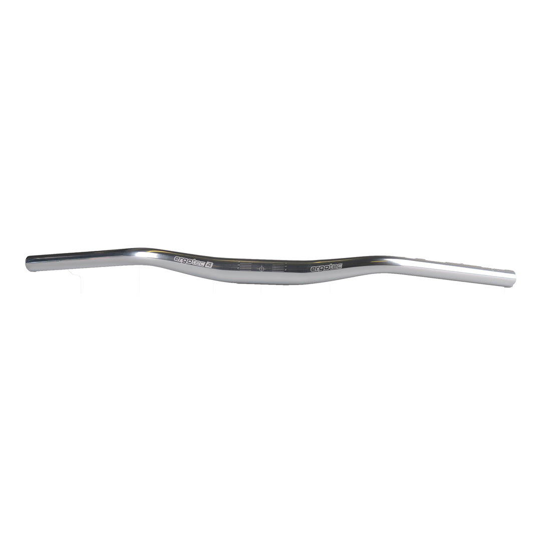 Ergotec Lenker 31.8 Ladytown Width:620 Rise:15 GL:180 30°/0° AL6061 silver-polish SafetyLevel4 