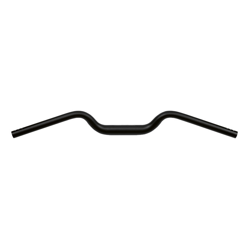 Ergotec Lenker 31.8 M-Bar M Width:700 Rise:39 GL:180 BackSweep:16° AL6061 sb black SafetyLevel6 