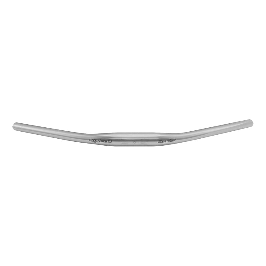 Ergotec Lenker 31.8 Width:625 Rise:0 GL:200 Back/Up-Sweep:23°/0° AL6061 silver polish SafetyLevel4 Moon