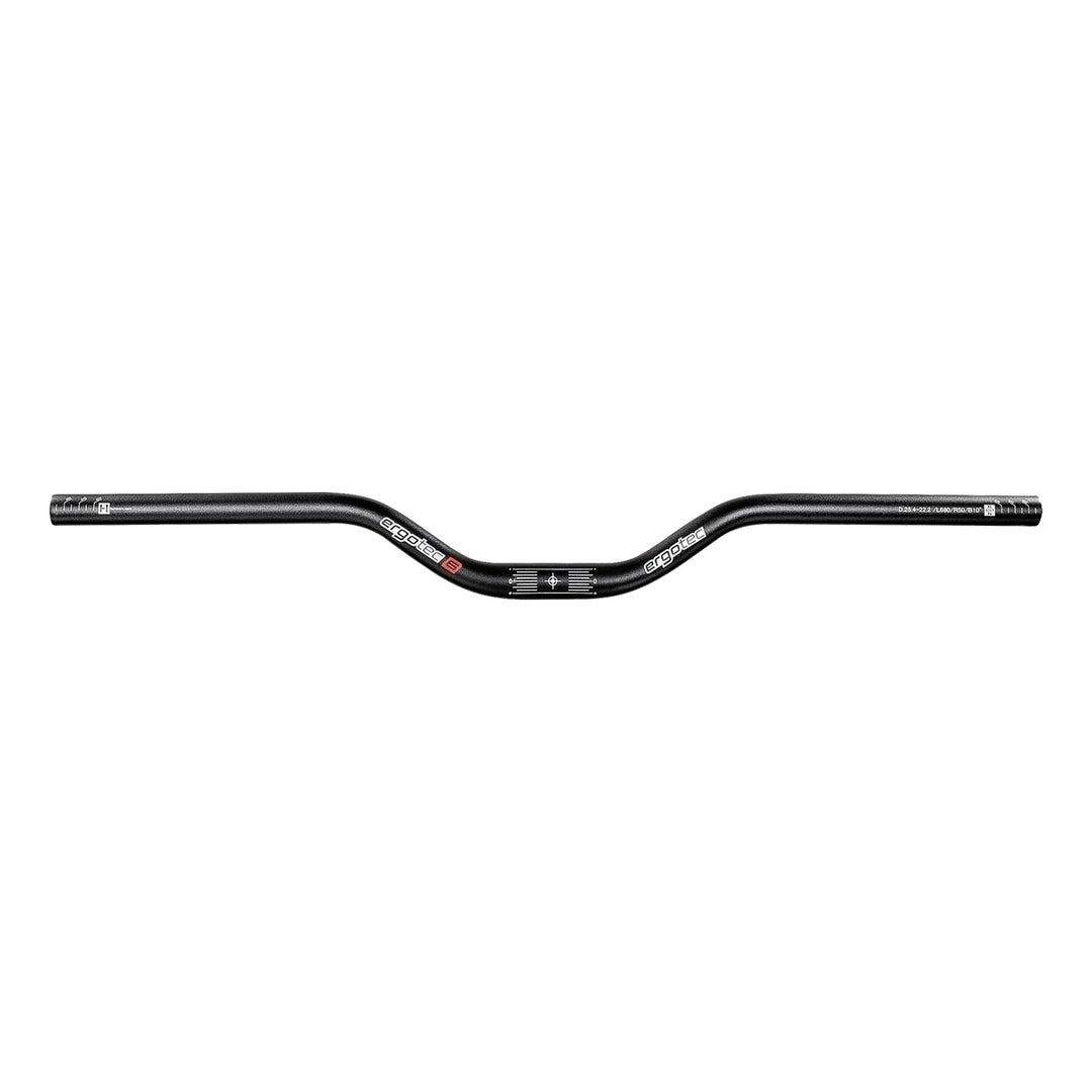 Ergotec Lenker 35.0 Riser BAR 50 Width:780 Rise:50 GL:220 12°/5° AL6061 black SafetyLevel6 
