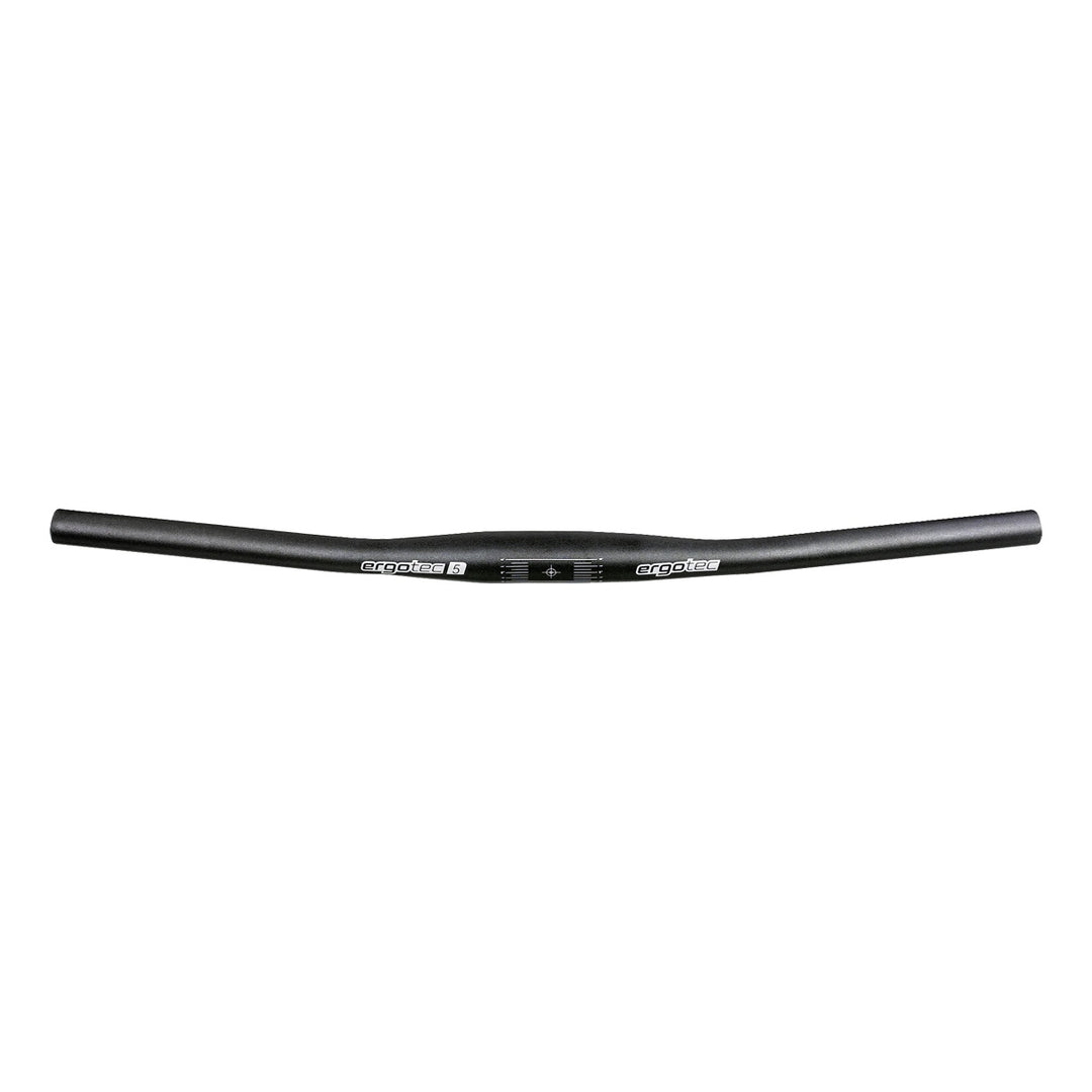 Ergotec Lenker Flat BAR 31.8 L:680 H:0 GL:195 9°/0° AL6061 black-sand SafetyLevel5 