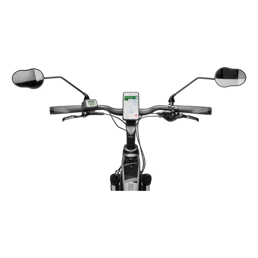 Ergotec Rückspiegel M-99LV mit asphärischem Glas Rechts Aluminium/Stahl 354g 