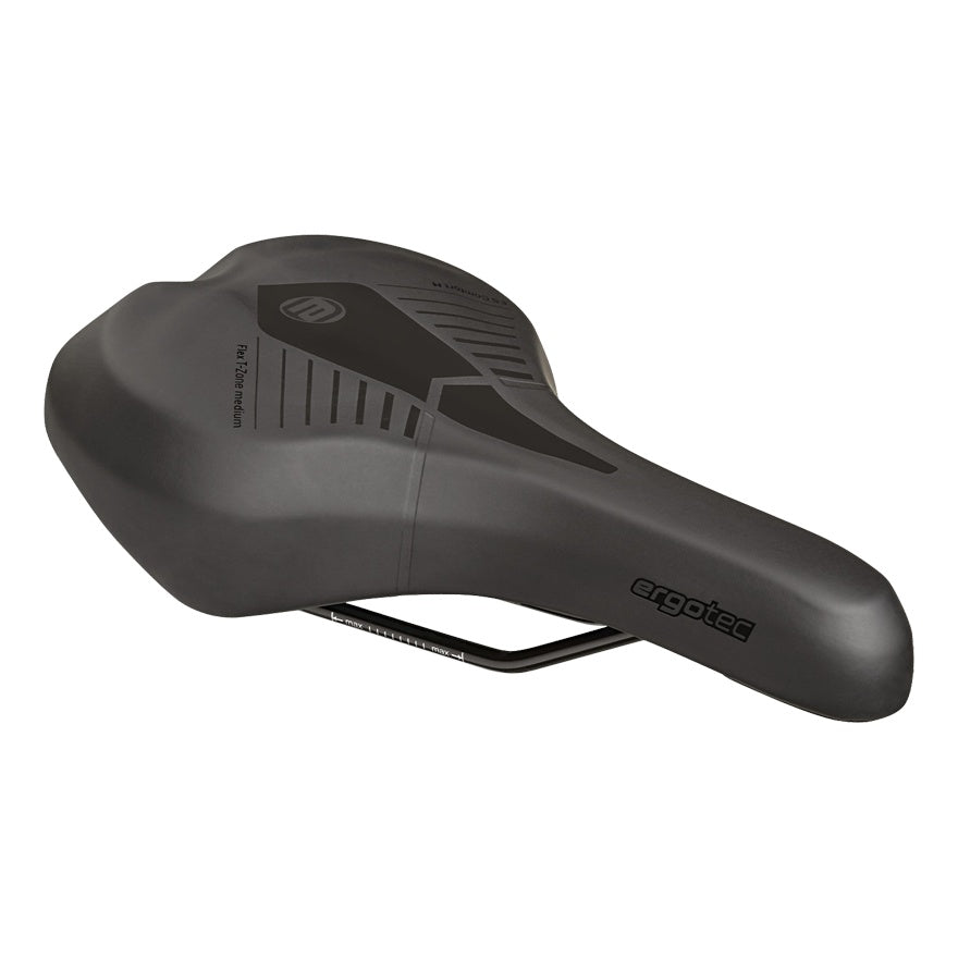 Ergotec Sattel ES Active S 275x158mm PU/Memory Foam Strong schwarz 430g he10 