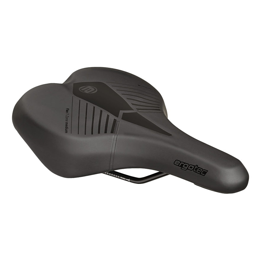 Ergotec Sattel ES Comfort M 265x190mm PU/Memory Foam Soft schwarz 425g he10 