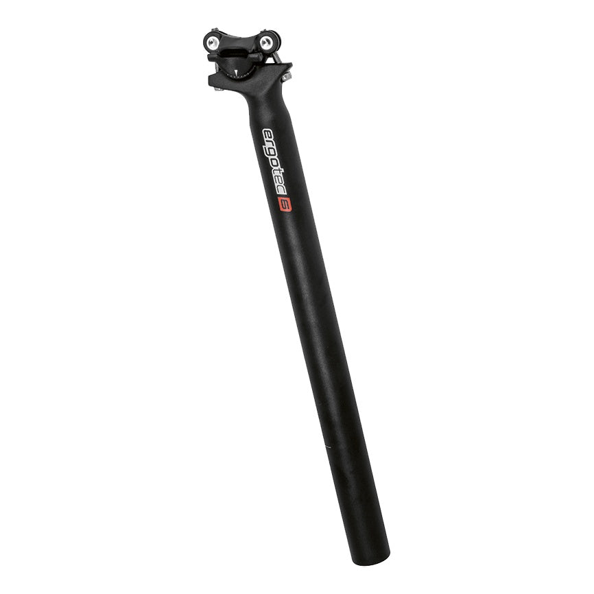 Ergotec Sattelstütze Skalar 31.6 x 400mm Offset:10mm AL6061 black-sand SafetyLevel6 