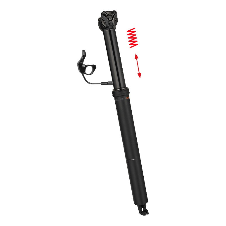 Ergotec Sattelstütze Viper Up &amp; Down S 31.6 x 397mm 80mm Offset 0mm AL 6066 T6 SafetyLevel6 