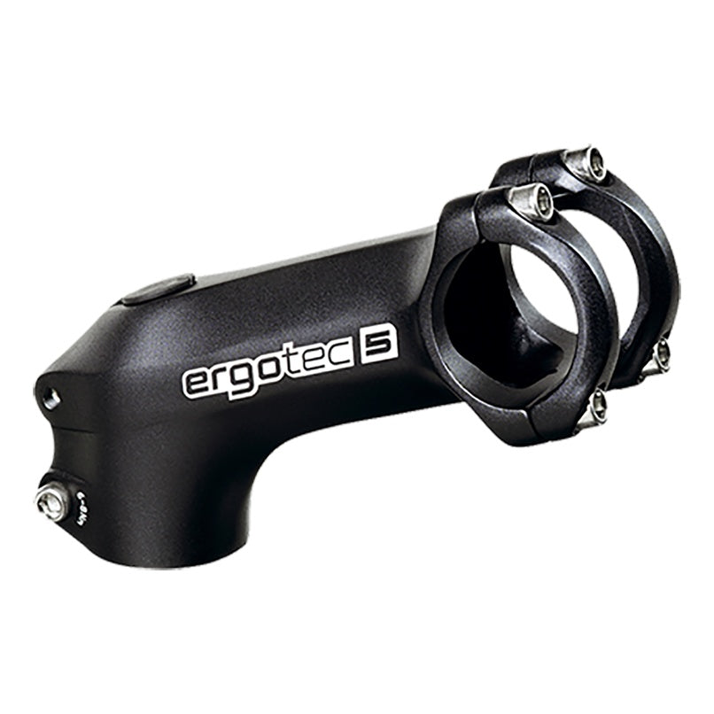 Ergotec Vorbau 25.4 Charisma Ext:90mm Angle:20° Clamp H:40mm Clamp ID: 28.6 AL6061 sb black SL5 