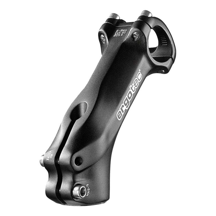 Ergotec Vorbau 25.4 High Charisma Ext:110mm Angle:45° Clamp H:40 Clamp ID:28.6 AL6061 sb black SL5 