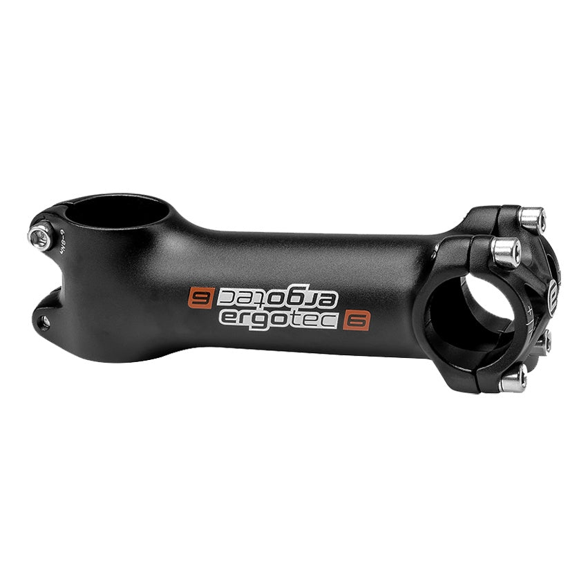 Ergotec Vorbau 25.4 PIKE2 Ext:130mm Angle:+/- 6° Clamp ID:28.6 AL6061 sb black SafetyLevel6 