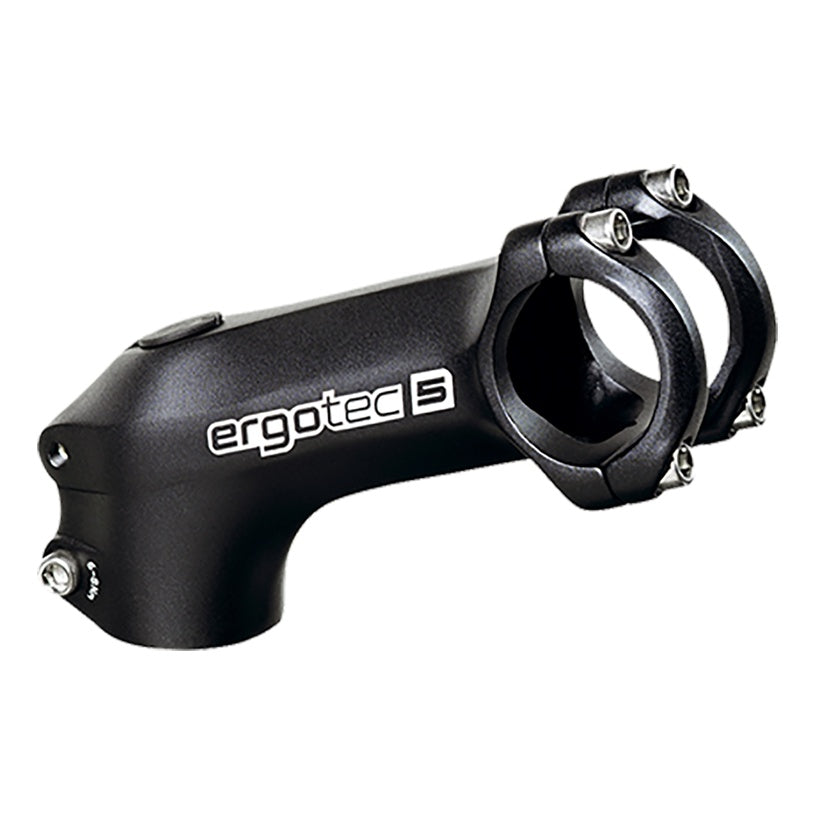 Ergotec Vorbau 31.8 Charisma Ext:110mm Angle:20° Clamp H:40mm Clamp ID: 28.6 AL6061 sb black SL5 