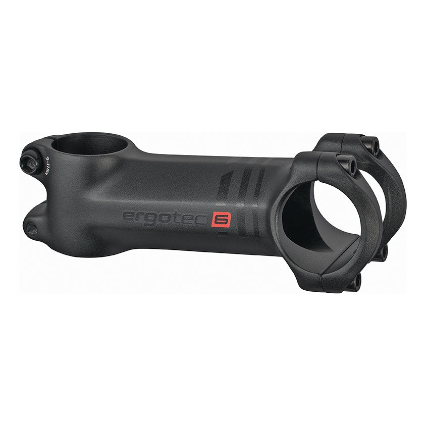 Ergotec Vorbau 31.8 PIRANHA2 Ext:120mm Angle:+/-6° AL6061 sb black SafetyLevel 6 