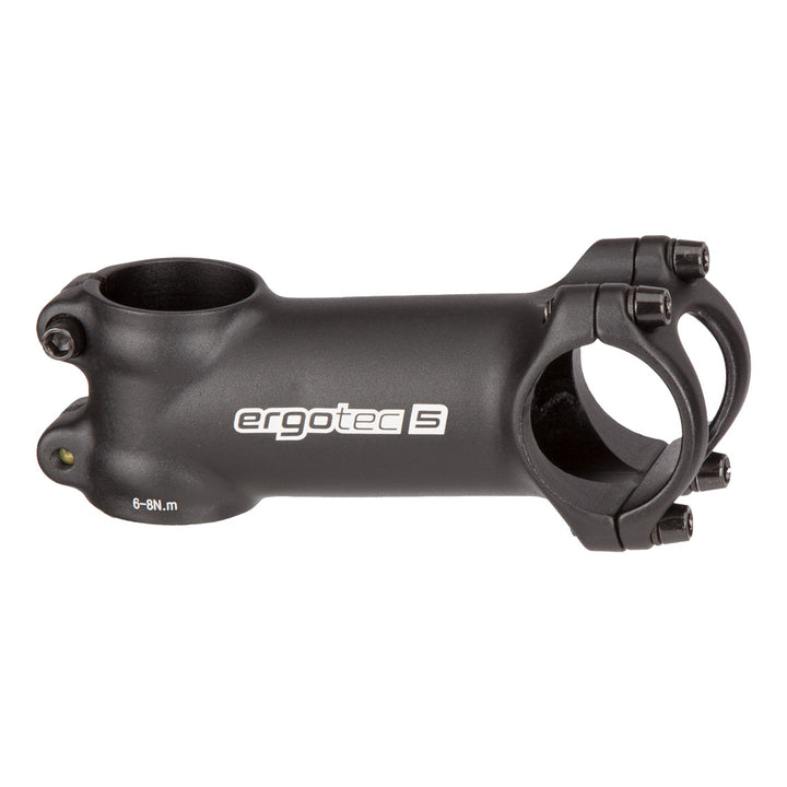 Ergotec Vorbau 31.8 Shark Ext:110mm Angle: 7° AL6061 silver-polish SafetyLevel 5 