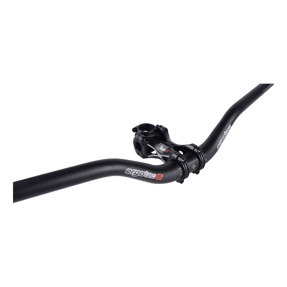 Ergotec Vorbau 31.8 SWELL-XR Ext:100mm -20°/+40° Clamp-ID/H:28.6/45 AL6061 sb black SL6 