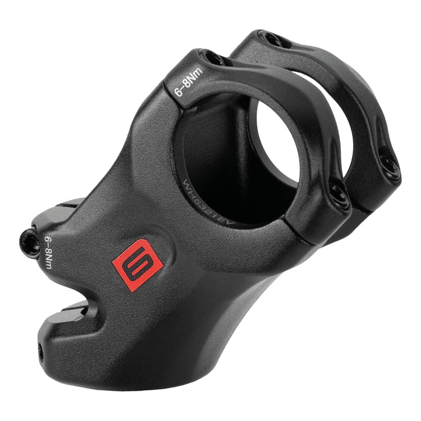 Ergotec Vorbau 35.0 High RAY 35 Ext:55mm Angle:45° Clamp ID:28.6mm AL6061 sb black SafetyLevel 6 