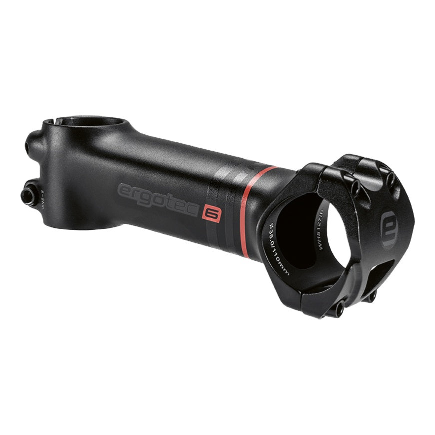 Ergotec Vorbau 35.0 RAY 35 Ext:70mm Angle:-7° Clamp ID:28.6mm AL6061sb black SafetyLevel 6 