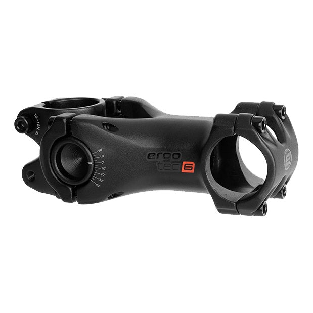 Ergotec Vorbau 35.0 Swell RE 35 Ext:120mm Angle:-20°/+40° Clamp-ID:28.6mm AL6061 sb black SafetyLevel 