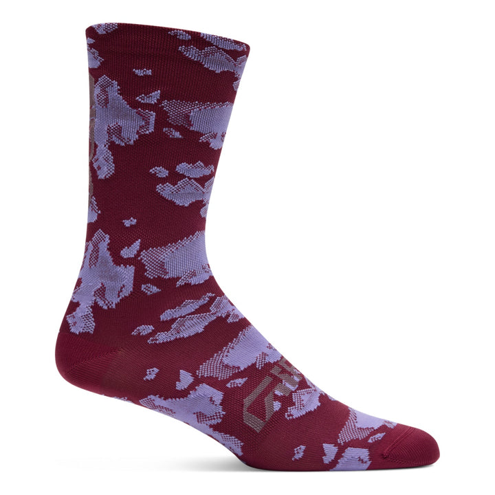 Giro Comp Racer High Sock maroon pulse