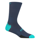 Giro HRC Sock II phantom blue/screaming teal