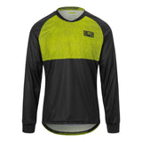 Giro M Roust LS Jersey ano lime breakdown