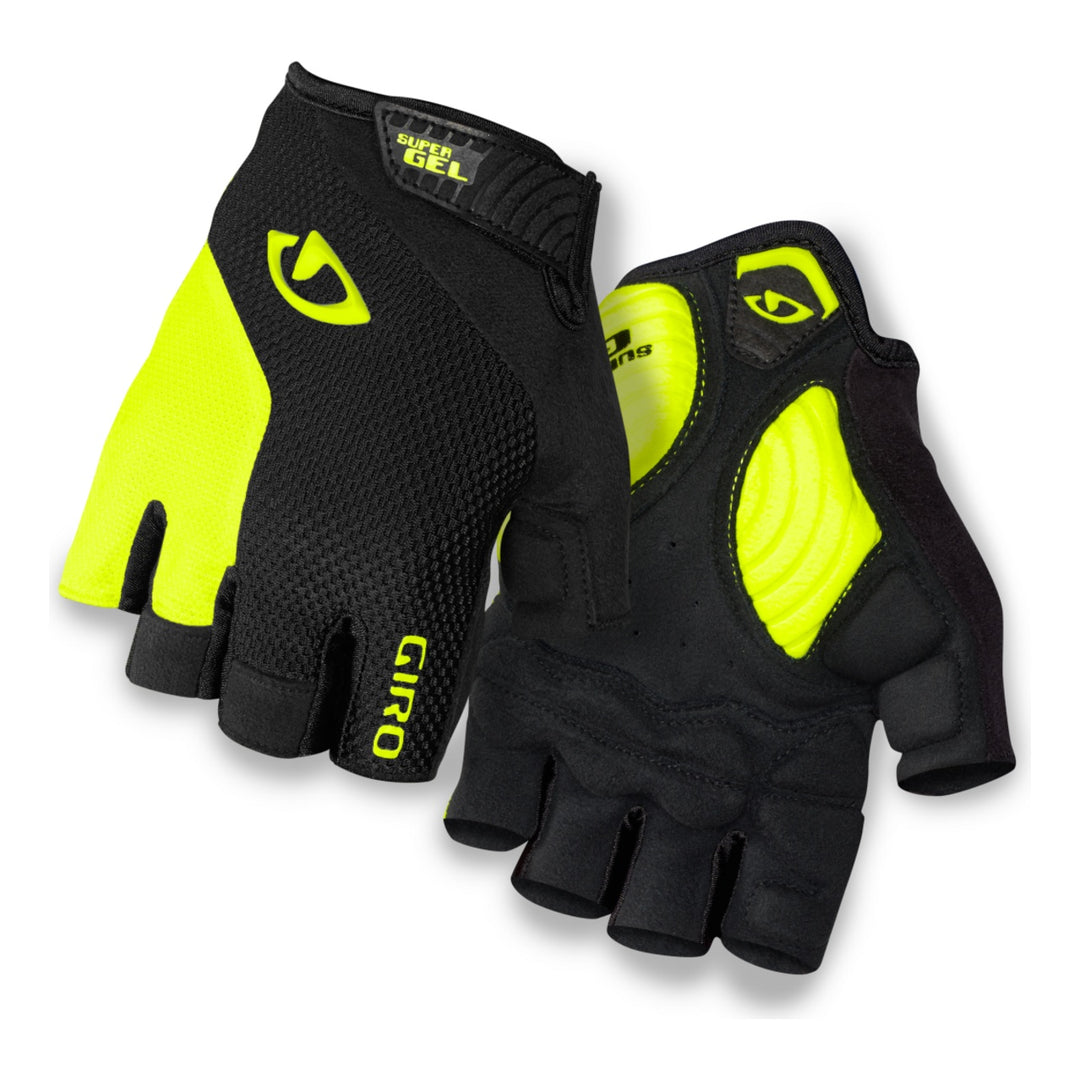 Giro Strade Dure S Gel Glove black/highlight yellow