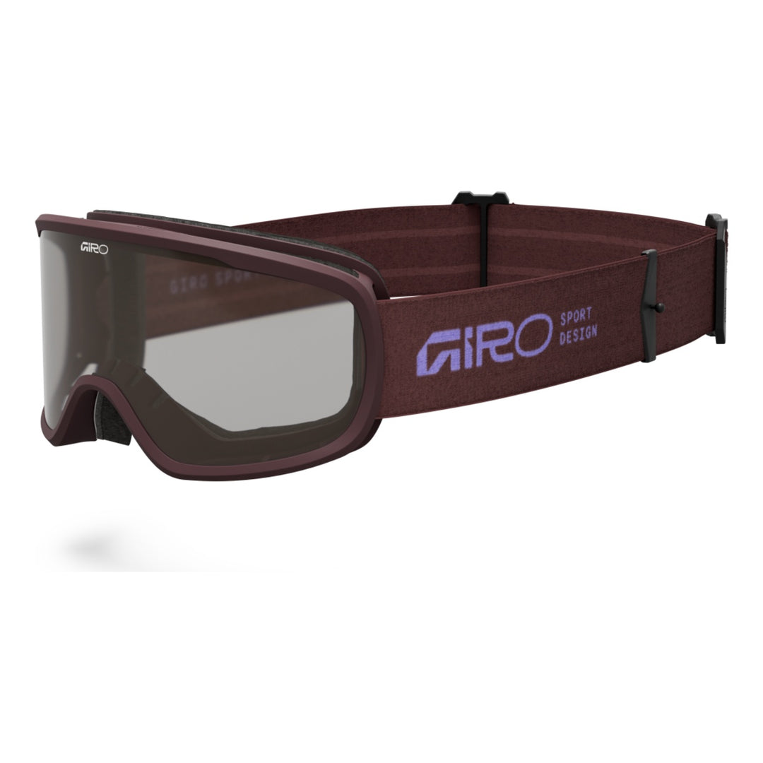 Giro Tempo MTB Goggle dark maroon,clear