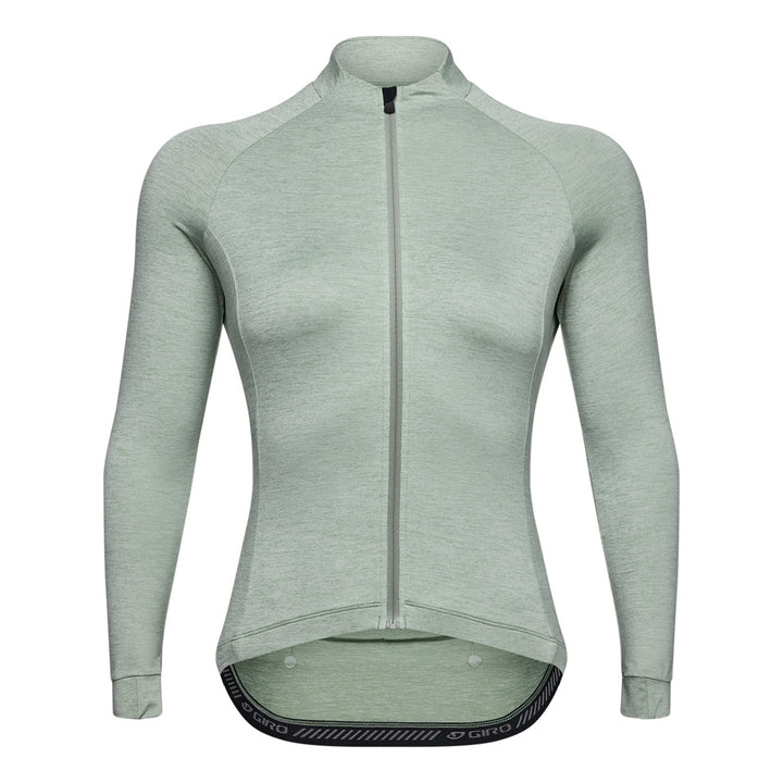 Giro W New Road LS Jersey hedge green heather