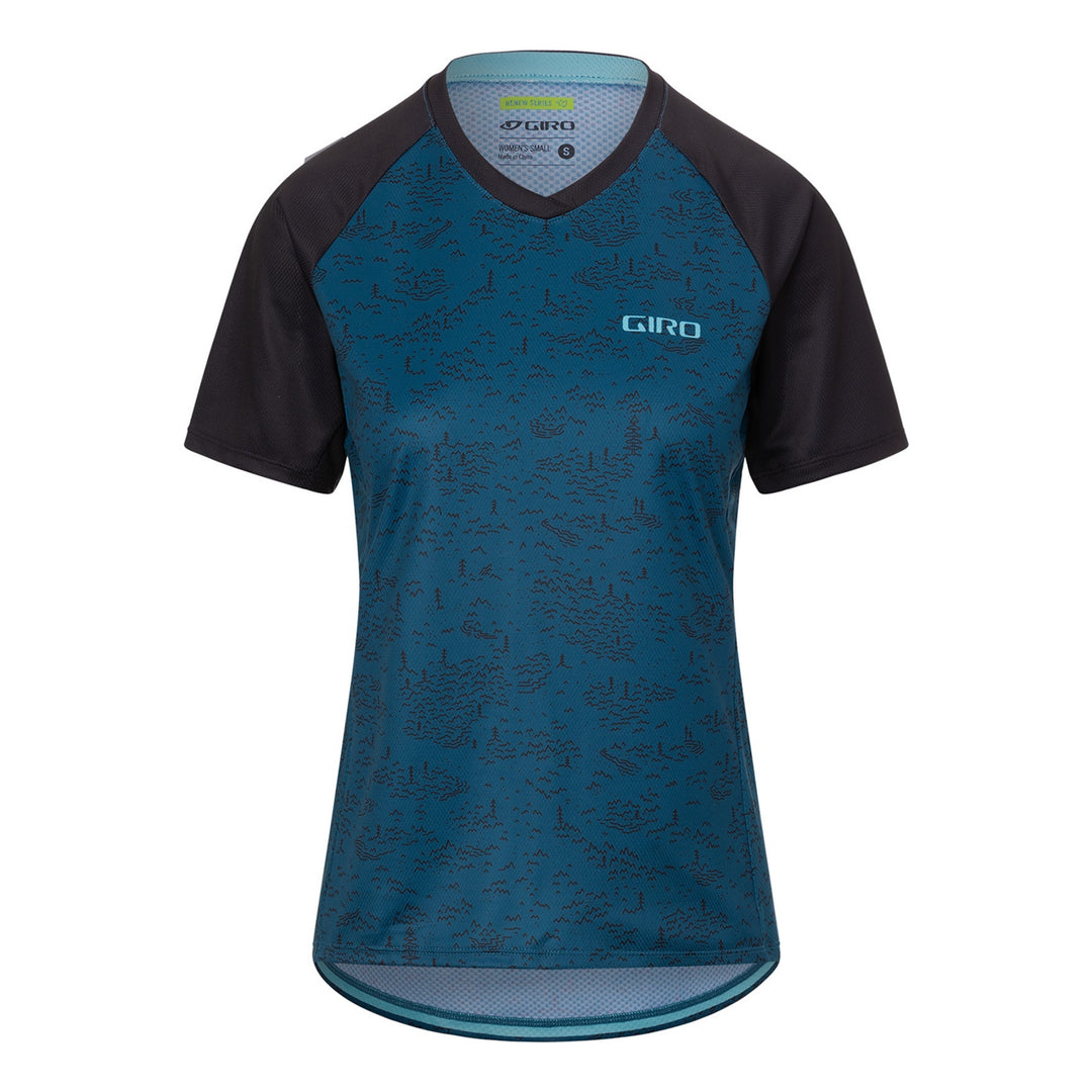 Giro W Roust Jersey harbor blue scree