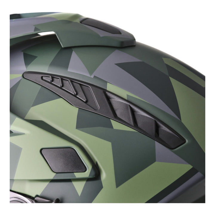 gms Adventus Camo matt grün-schwarz
