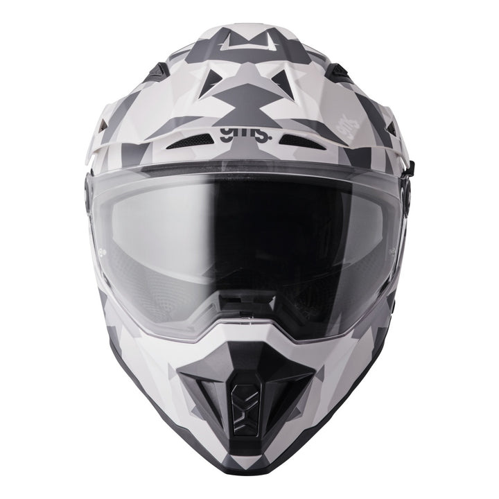 gms Adventus Camo matt weiss-grau camo