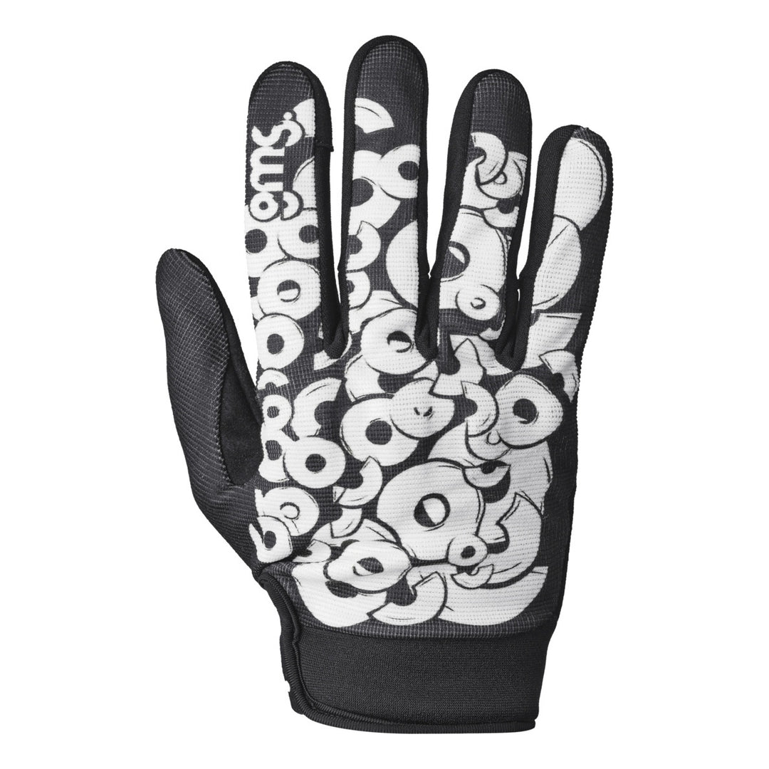 gms Handschuh Jet-city Sport Graffi schwarz-weiss