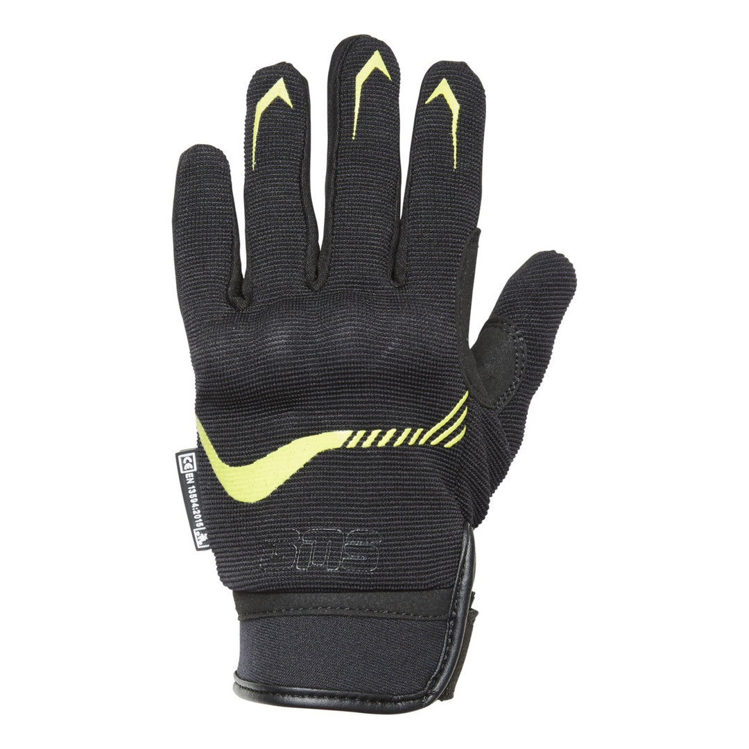 gms Handschuhe Jet-City Kids KG schwarz-fluo gelb