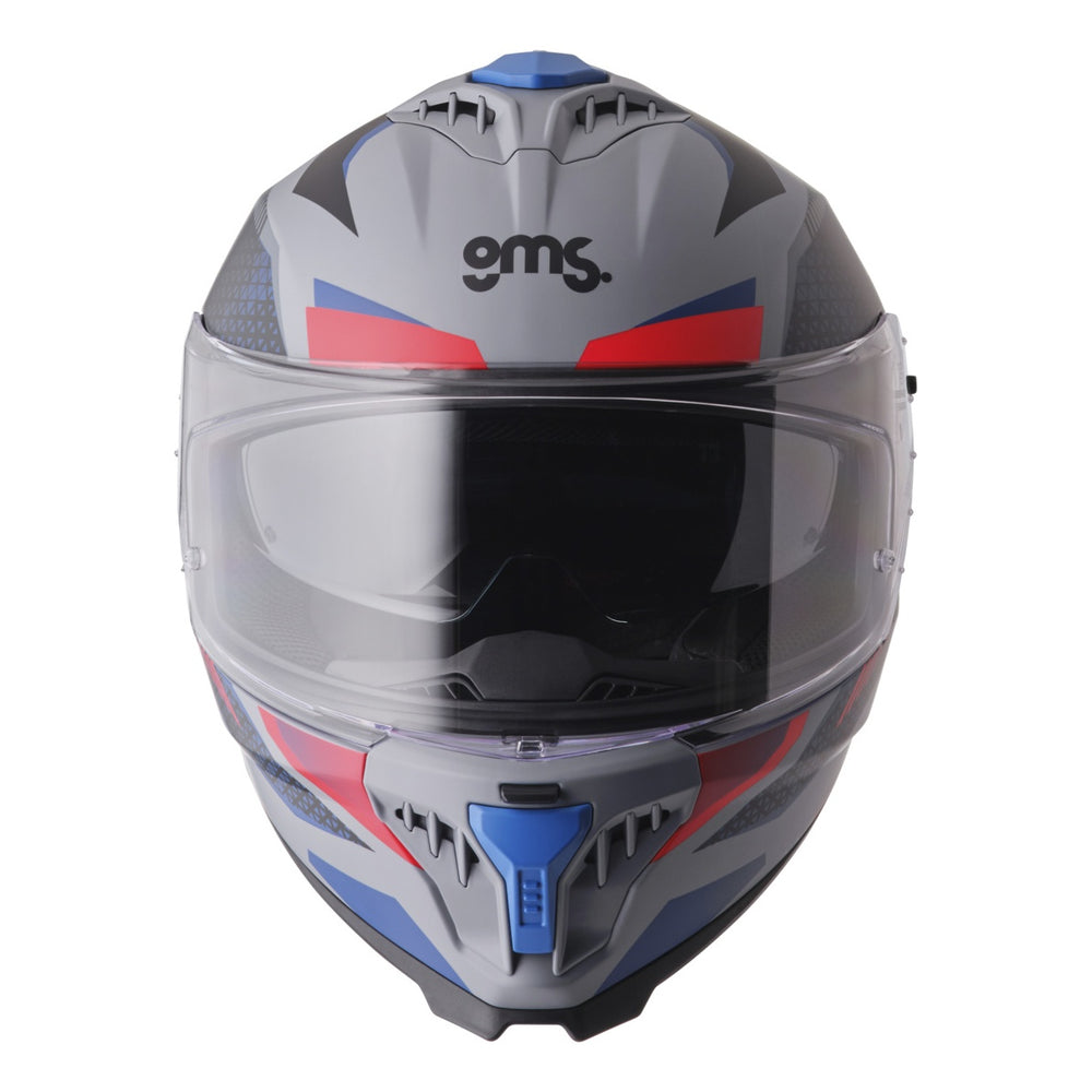 gms Integralhem Gelero grau-blau-rot