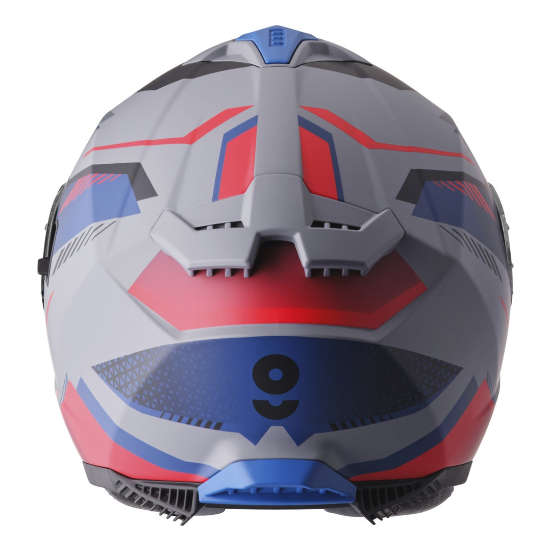 gms Integralhem Gelero grau-blau-rot