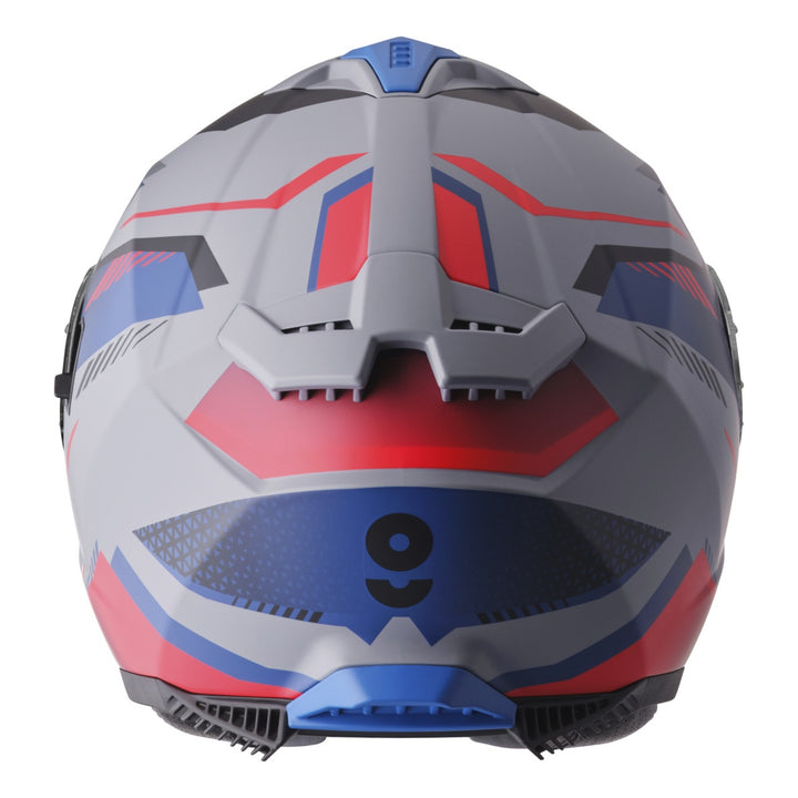gms Integralhem Gelero grau-blau-rot