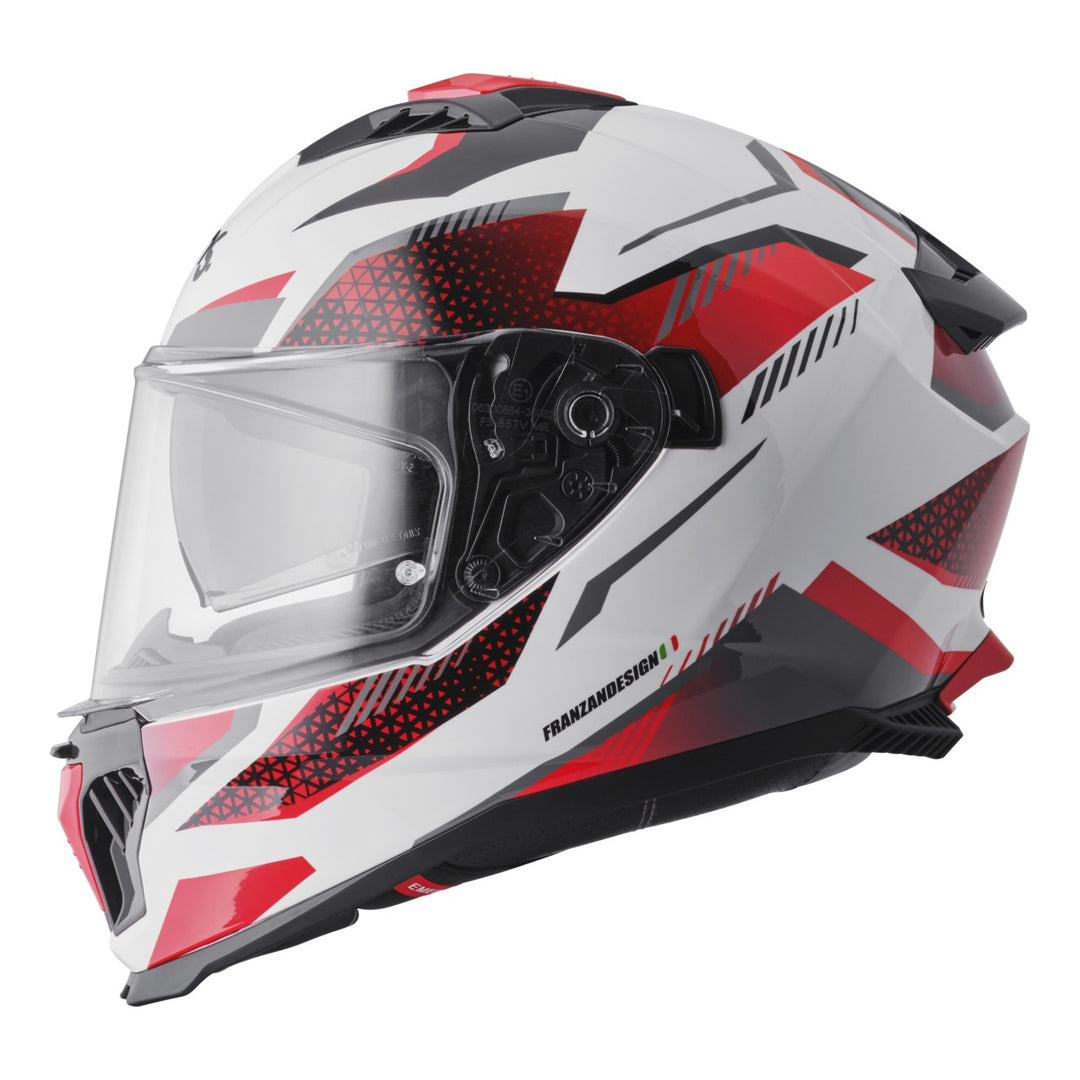 gms Integralhem Gelero weiss-rot-grau
