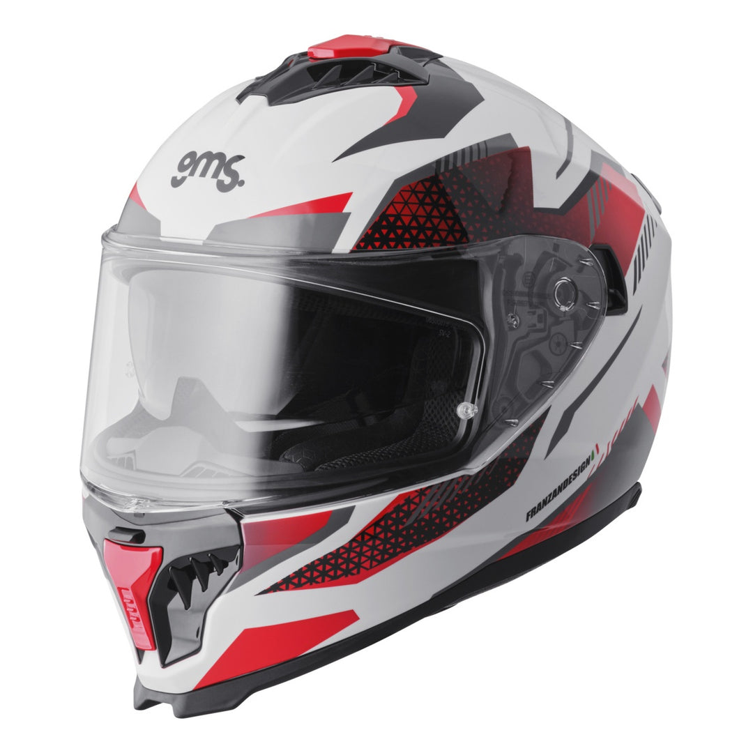 gms Integralhem Gelero weiss-rot-grau