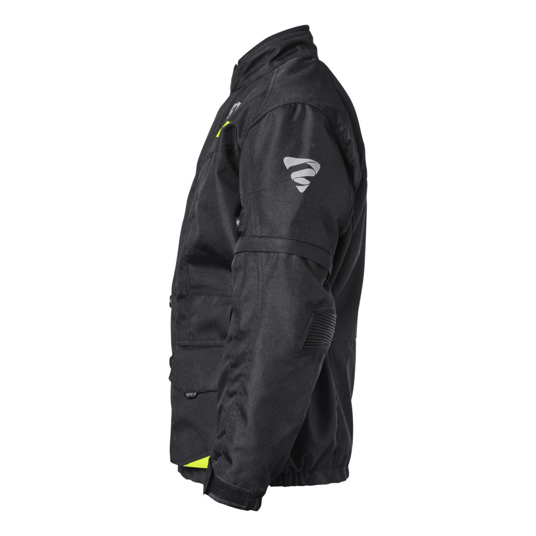 gms Jacke Gear WP Junior schwarz-fluogelb