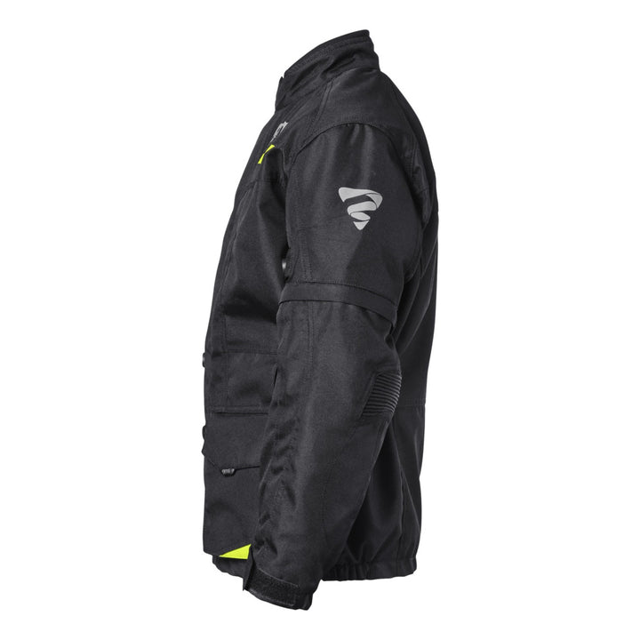 gms Jacke Gear WP Junior schwarz-fluogelb