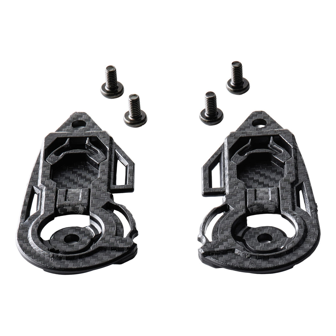 gms gms Visiermechanik Integralhelm Hexago L+R schwarz