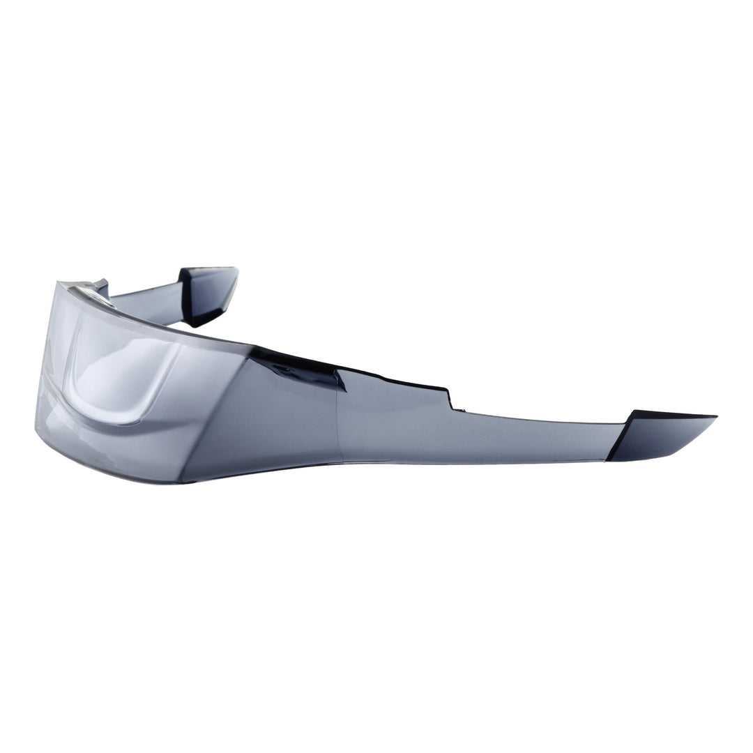 gms gms Zusatzspoiler Integralhelm Hexago grau-transparent