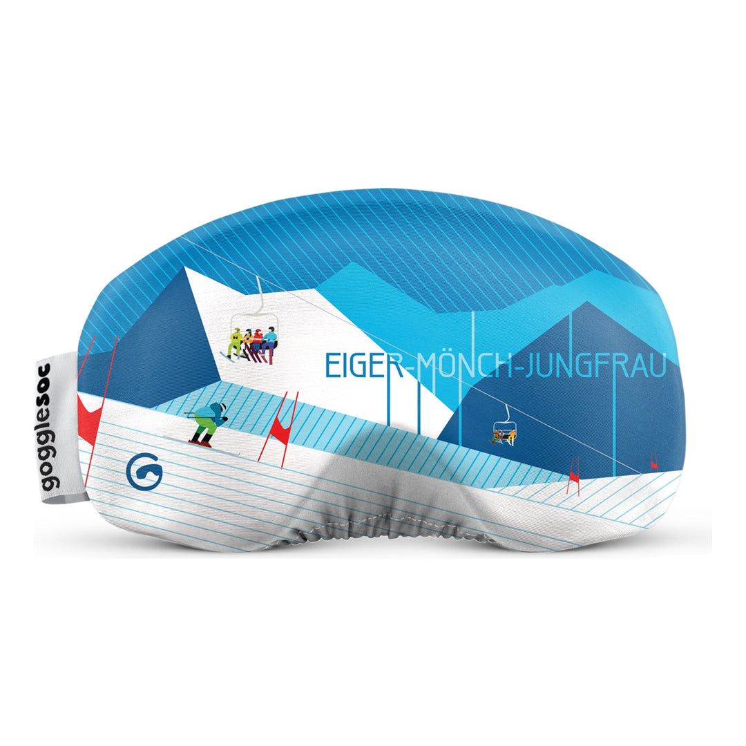 Gogglesoc Eiger-Mönch-Jungfrau Soc blue