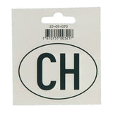 Hoheitszeichen «CH» für Motorräder, 75 × 55 mm