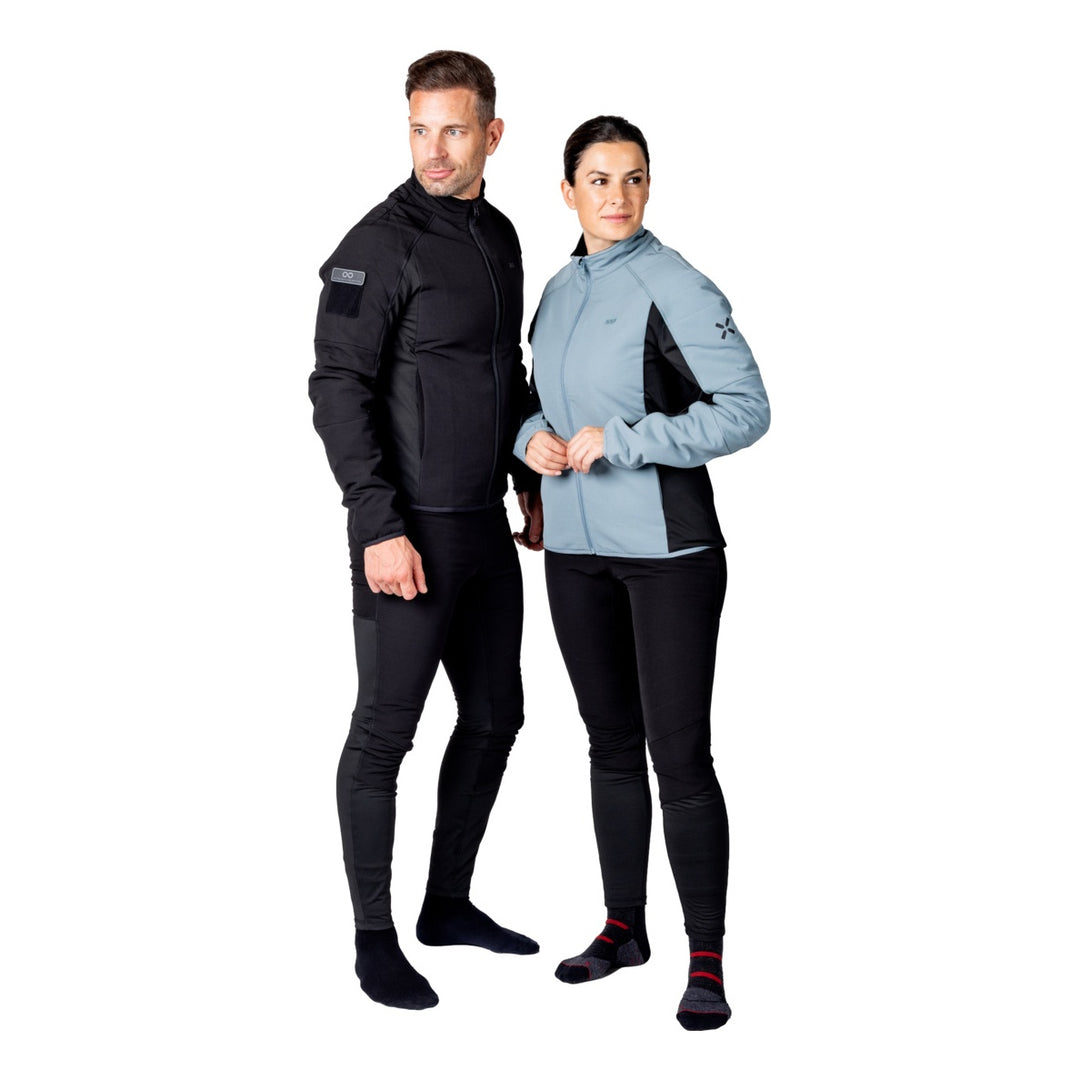 iXS 365-hybrid TMO 1.0 WMS Jacke blau grau-schwarz