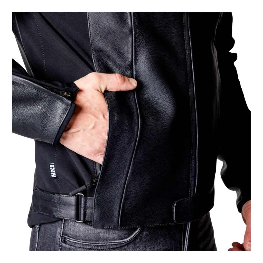 iXS Ace 1.0 Lederjacke schwarz