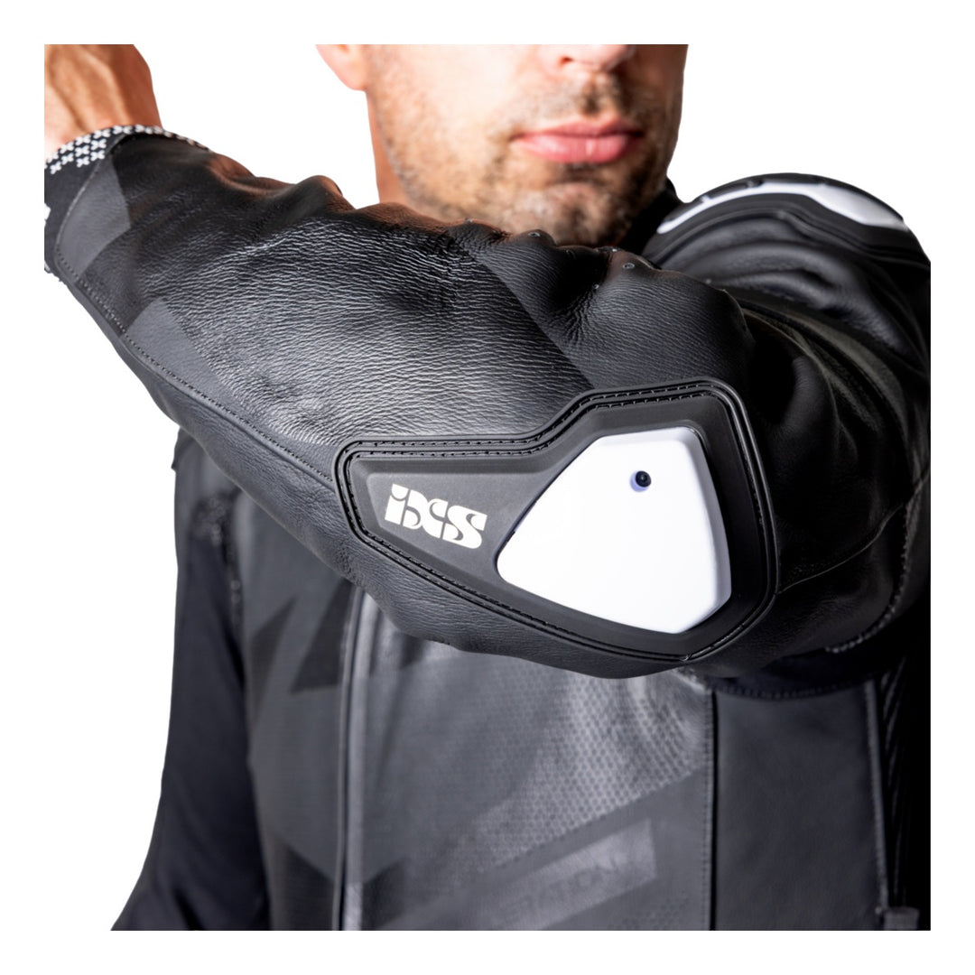 iXS Ace 1.0 Lederkombi Einteiler schwarz