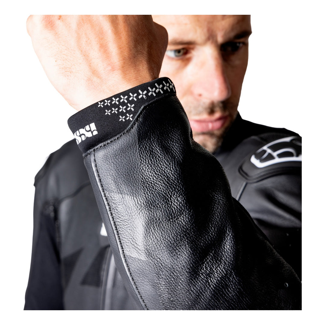 iXS Ace 1.0 Lederkombi Einteiler schwarz